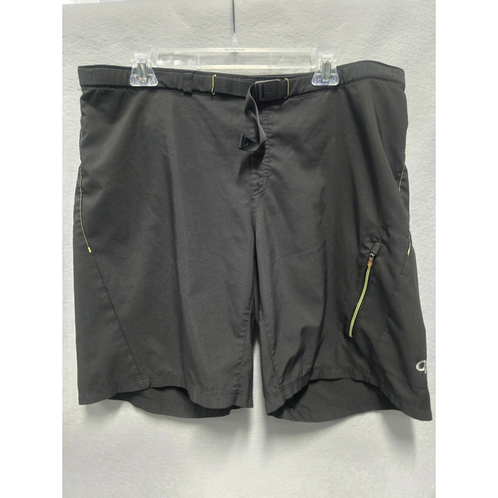 Outdoor Research Mens Black Technical Hiking Shorts Integrated Belt Size 36